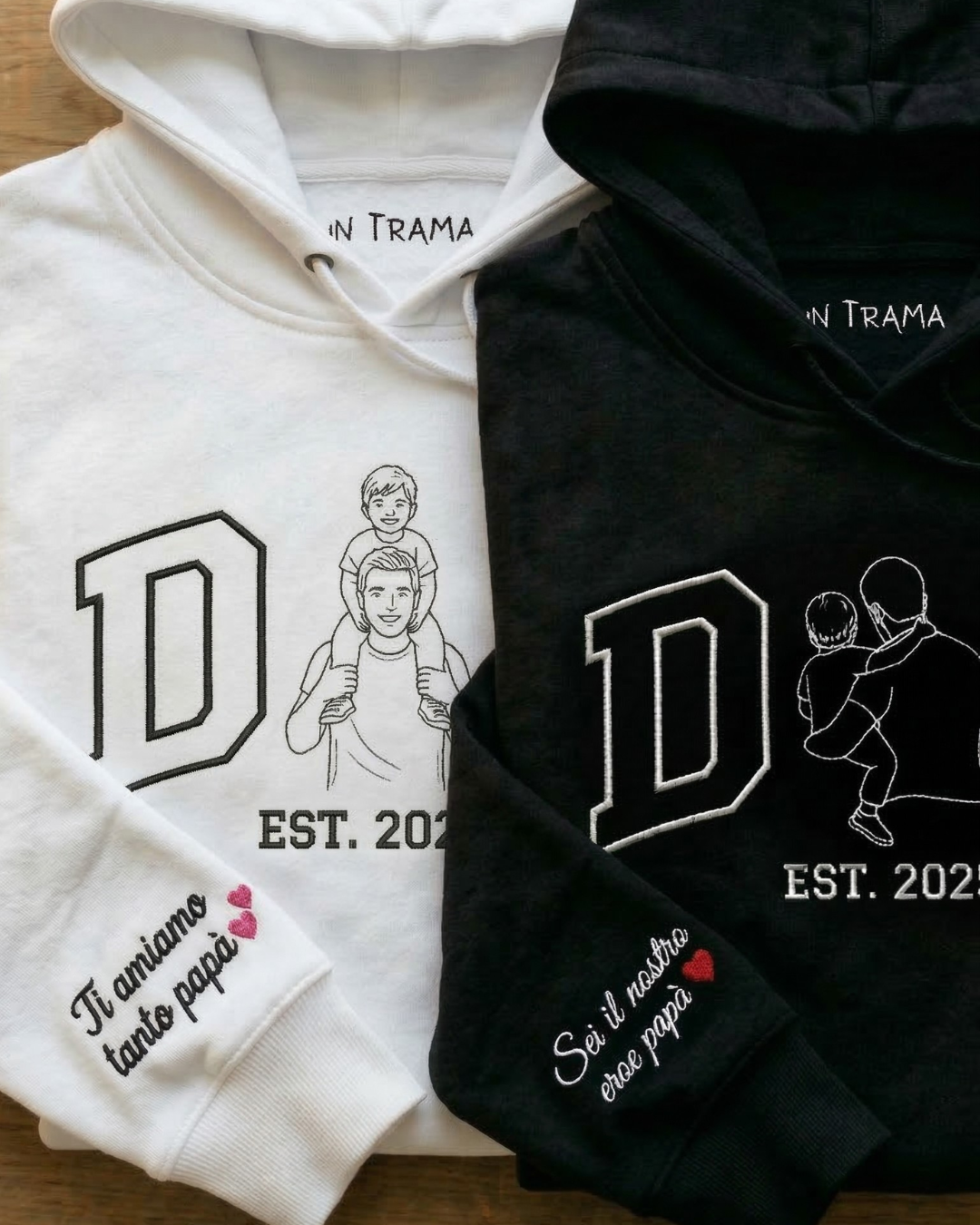 Felpa DAD + Foto Outline